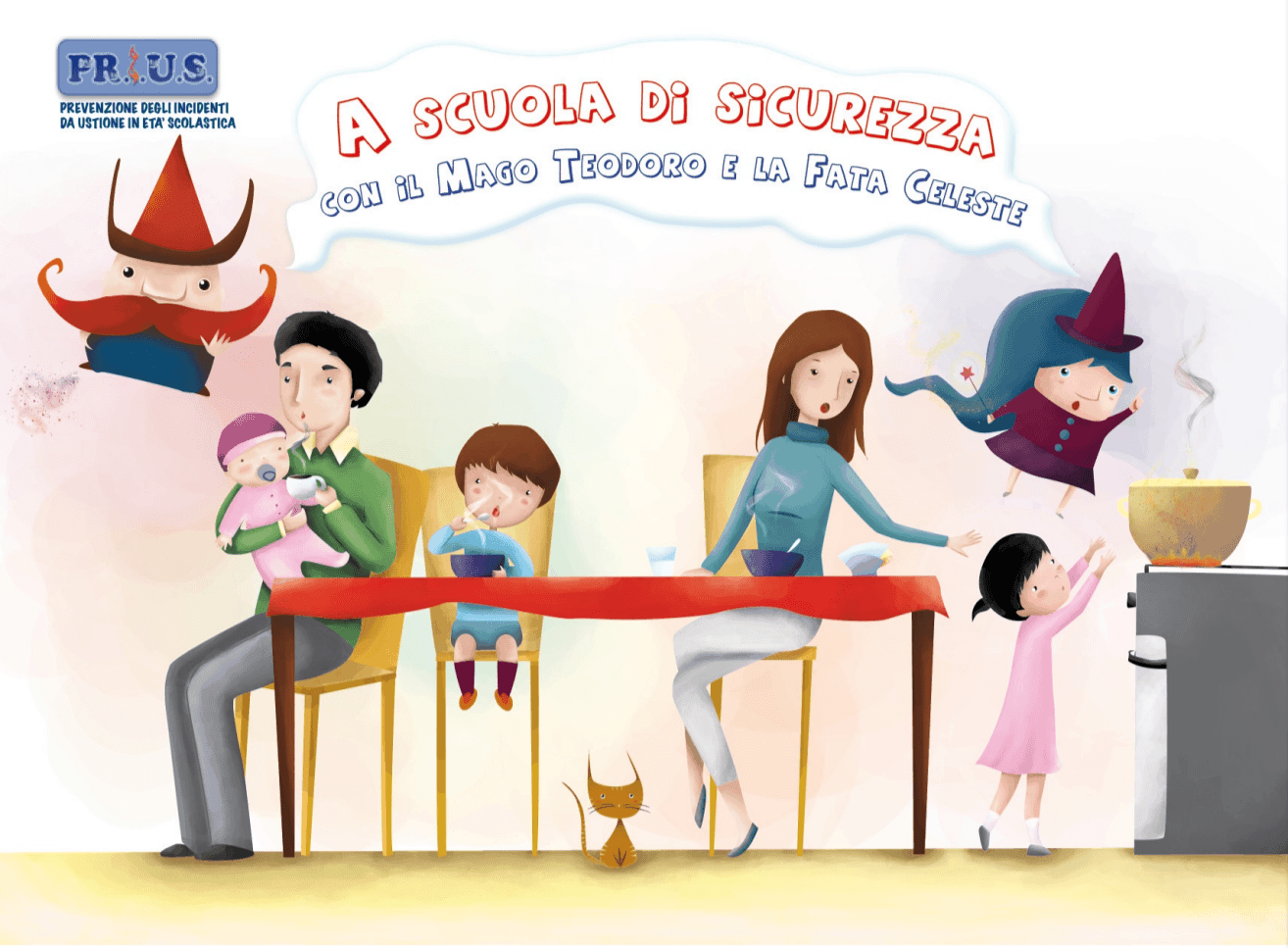 Progetto PR.I.U.S, prevenzione ustioni bambini ✿